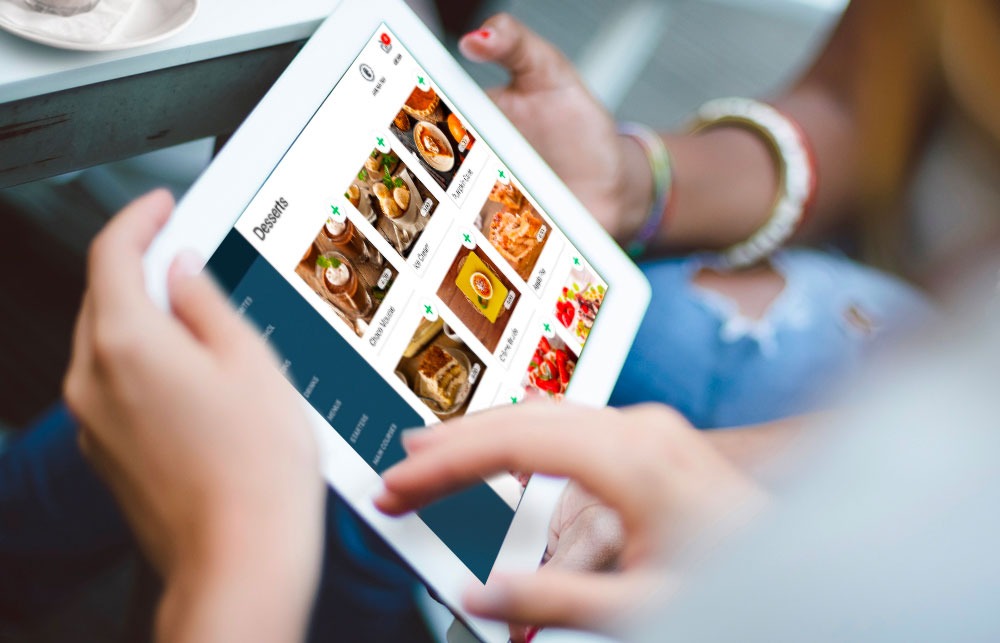 Digital Food Technologies Bars & Restaurants App Design Project