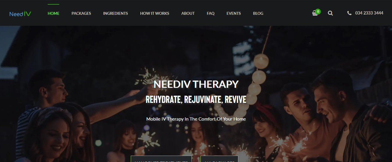Интернет-магазин NeedIV Design Website Project
