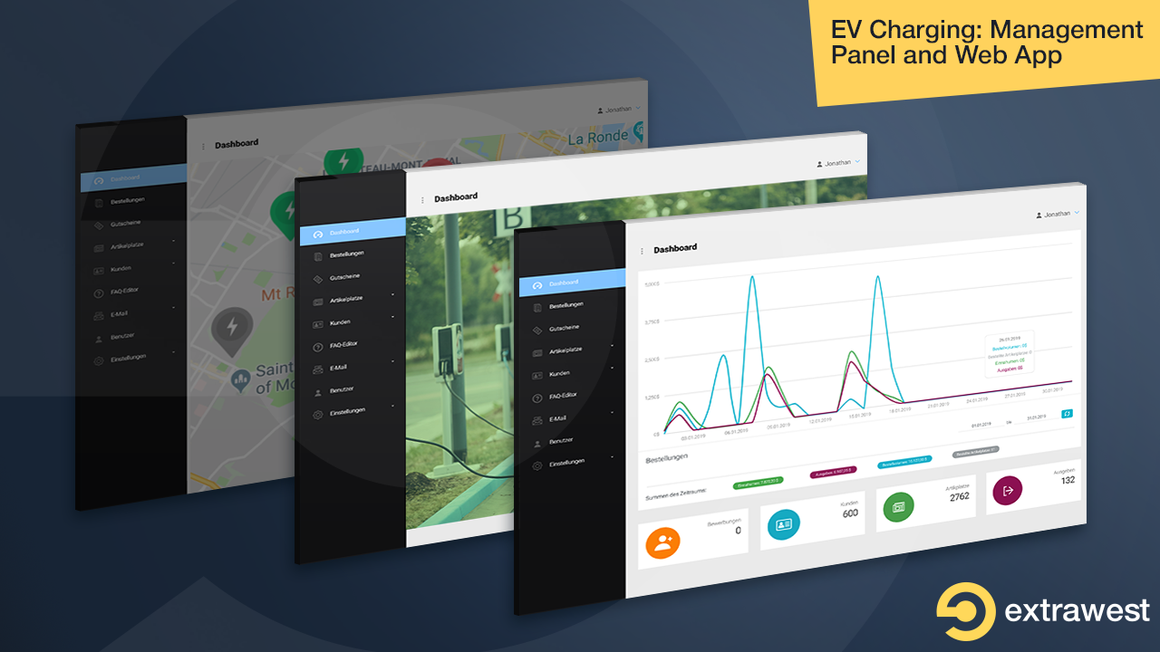 EV Charging Management Panel and Web App Automotive Java Project