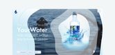 Сайт бренда воды YourWater Marketing Web Project 2