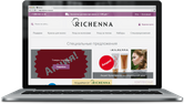 RICHENNA e-commerce onoine store Project 3