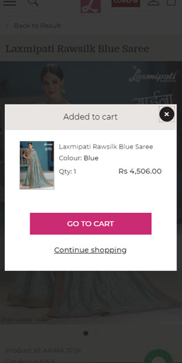 LAXMIPATI jQuery e-commerce onoine store Project