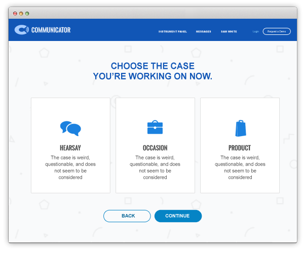 Communicator Bootstrap Amazon Web Services Project