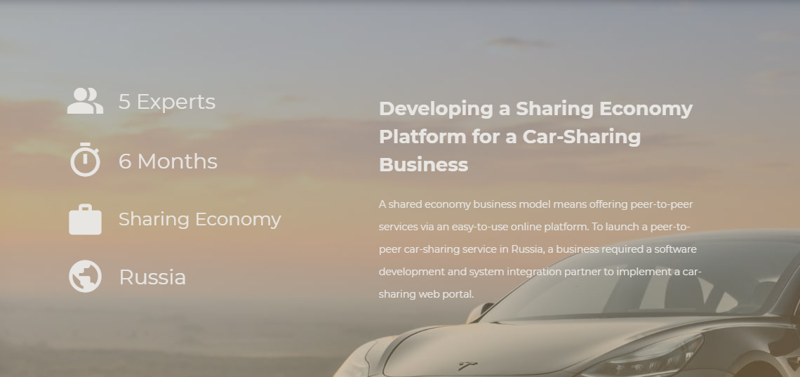 Developing a Sharing Economy Platform for a Car-Sharing Business Angular PostgreSQL Project