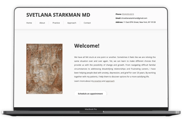 Lana Starkman Web Project