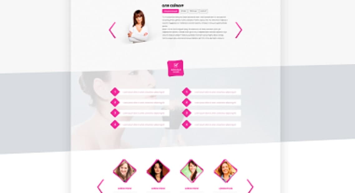 Beauty Pro. Company Website Project