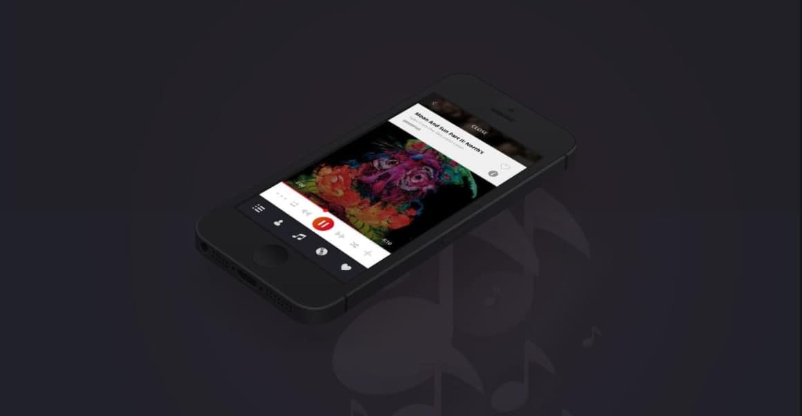 Music App. Last.fm Scrobbler Project