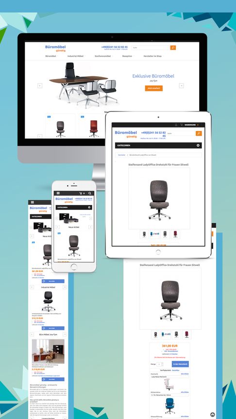 BUEROMOEBEL - MAGENTO STORE FOR FURNITURE RETAILER Project