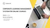 Corporate Learning Management System for Online Courses Project 1