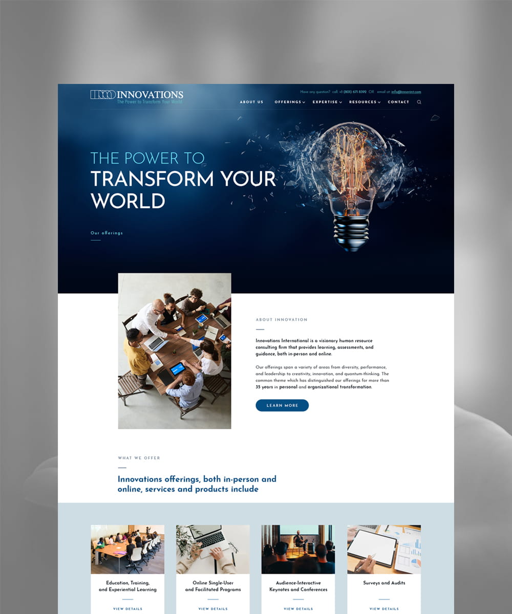 Innovations International, Inc. Project