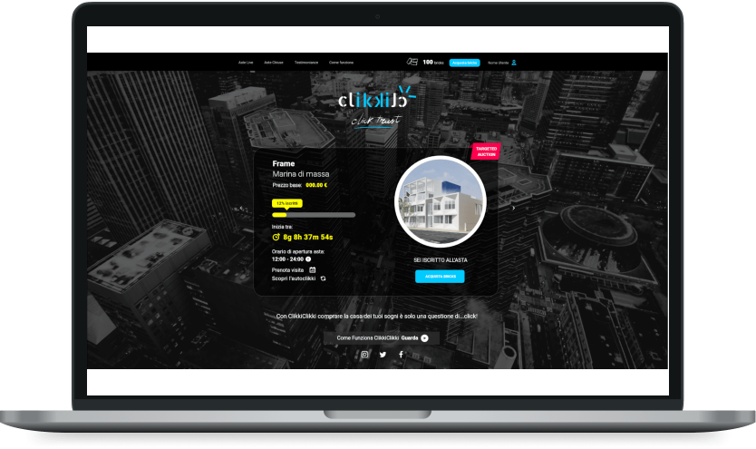 ClikkiClikki Web development Project